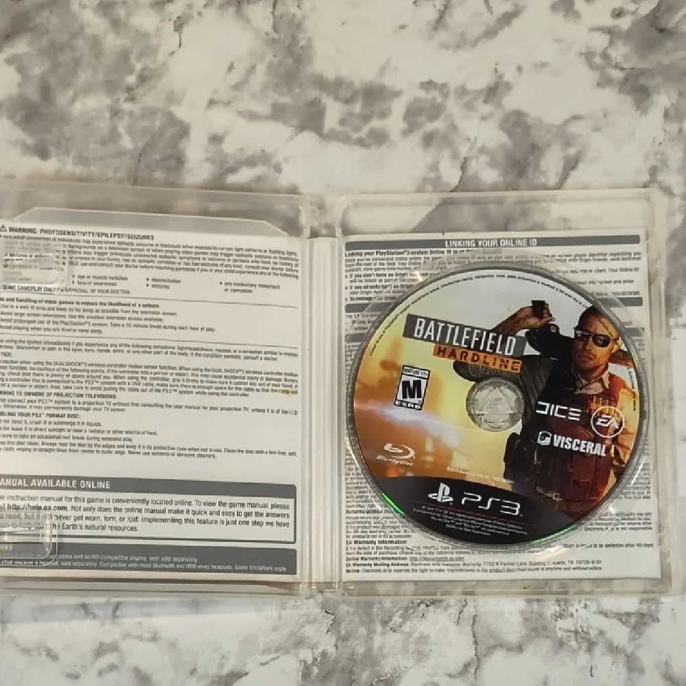 Battlefield Hardline for PS3 - Black and Orange